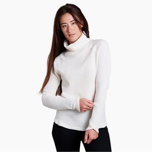 Kuhl Petra Turtleneck• Sea Salt • Large